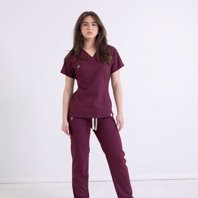 Nightshift Noir Scrub Top Series 1