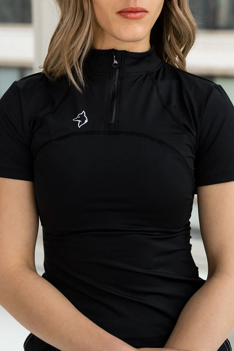Midnight Noctyr Zip Top